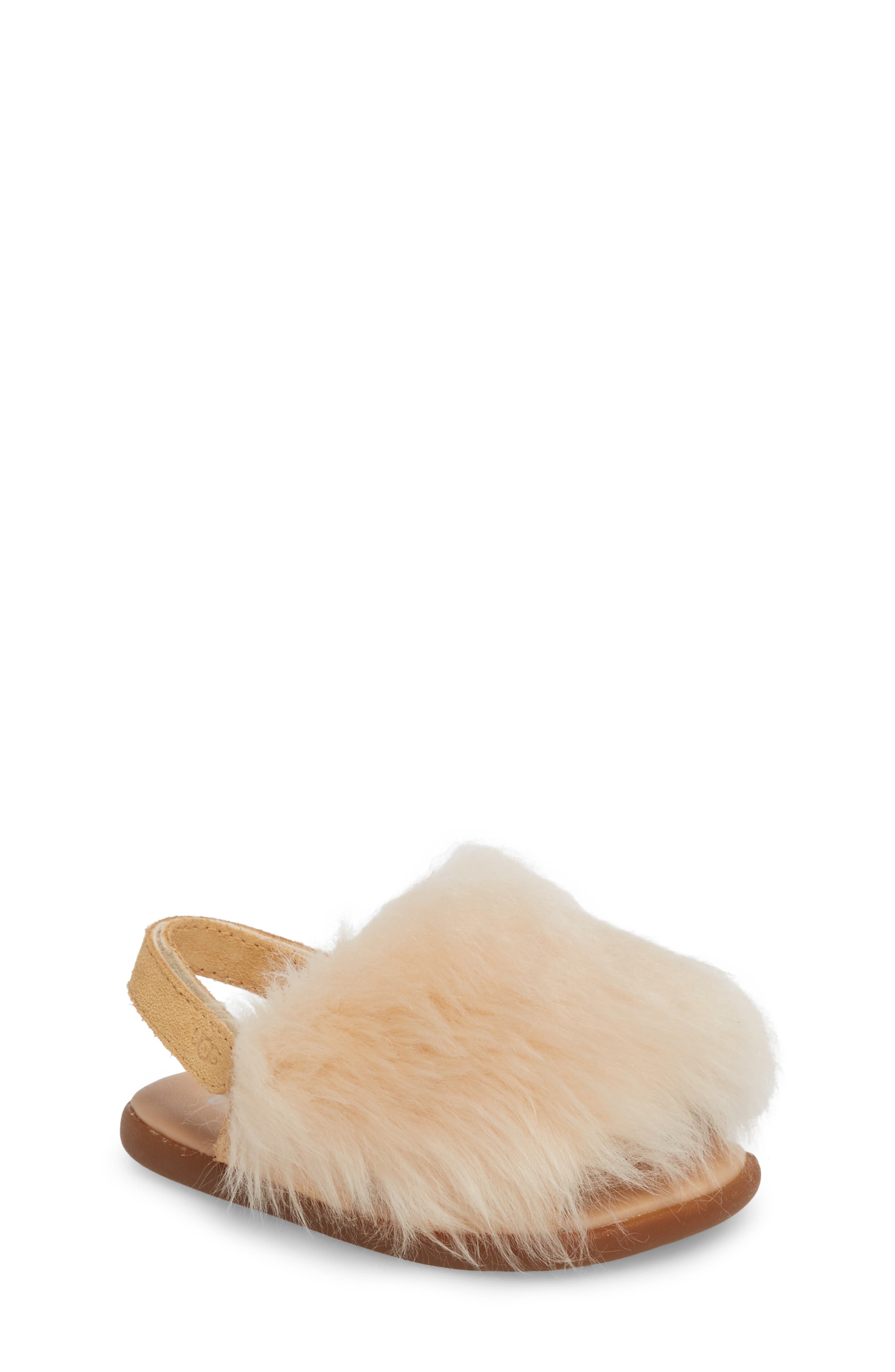 ugg holly fur slingback