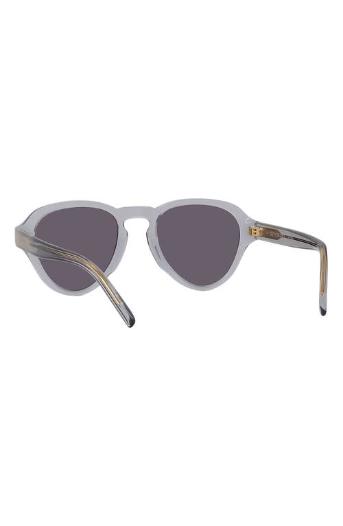 Shop Givenchy Gv Day 51mm Pilot Sunglasses In Grey/other/smoke