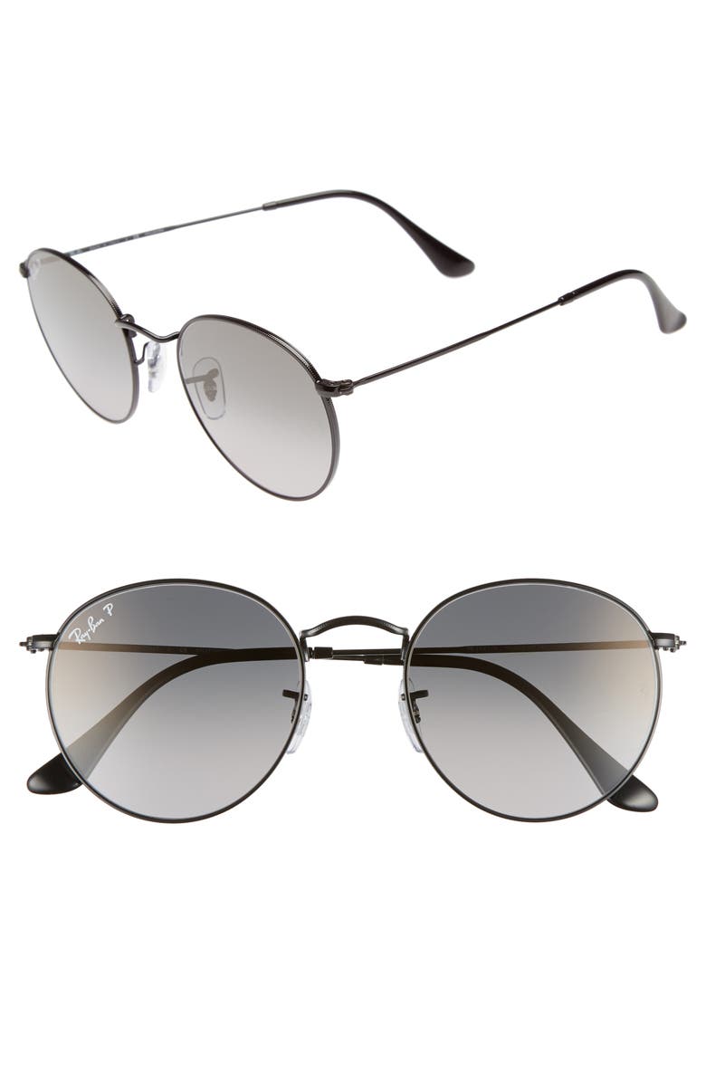 Ray Ban 53mm Polarized Round Sunglasses Nordstrom Ray Ban 53mm Polarized Round Sunglasses Nordstrom