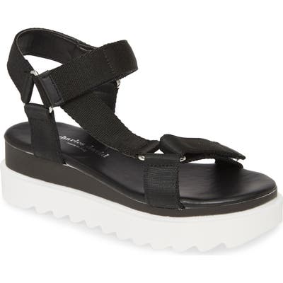 Charles David Rikki Platform Sandal, Black