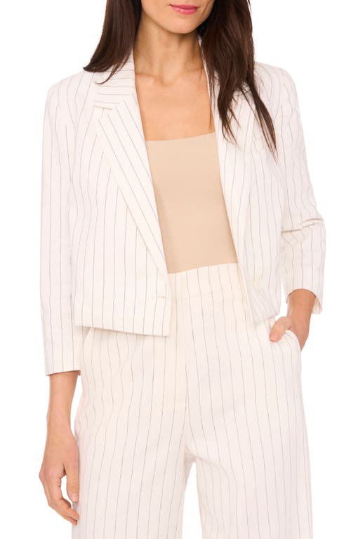 halogen(r) Crossover Crop Blazer New Ivory at Nordstrom,