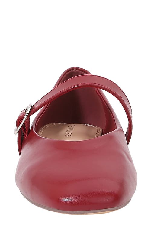 Shop Berness Marily Mary Jane Flat In Wine