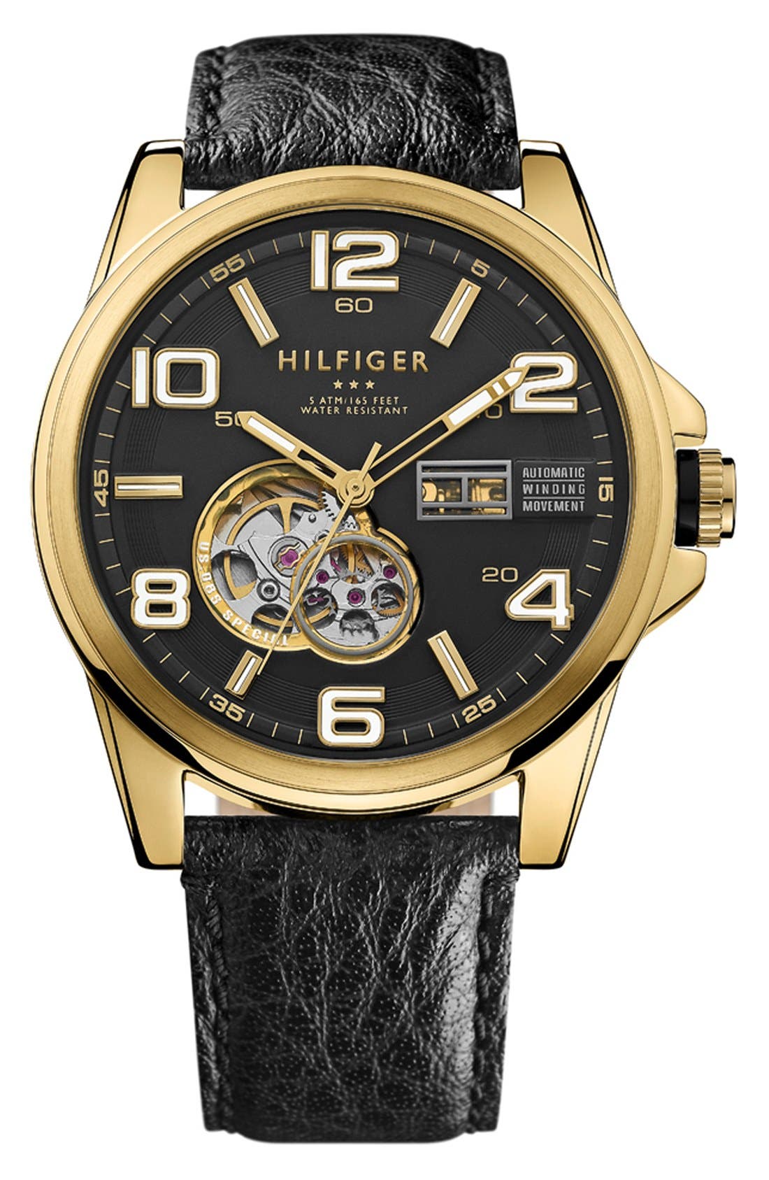 tommy hilfiger automatic watch