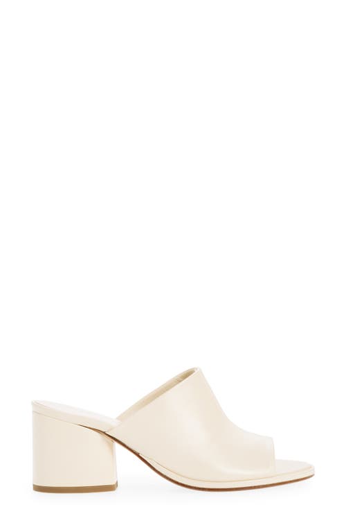 Shop Aeyde Amanda Slide Sandal In Creamy