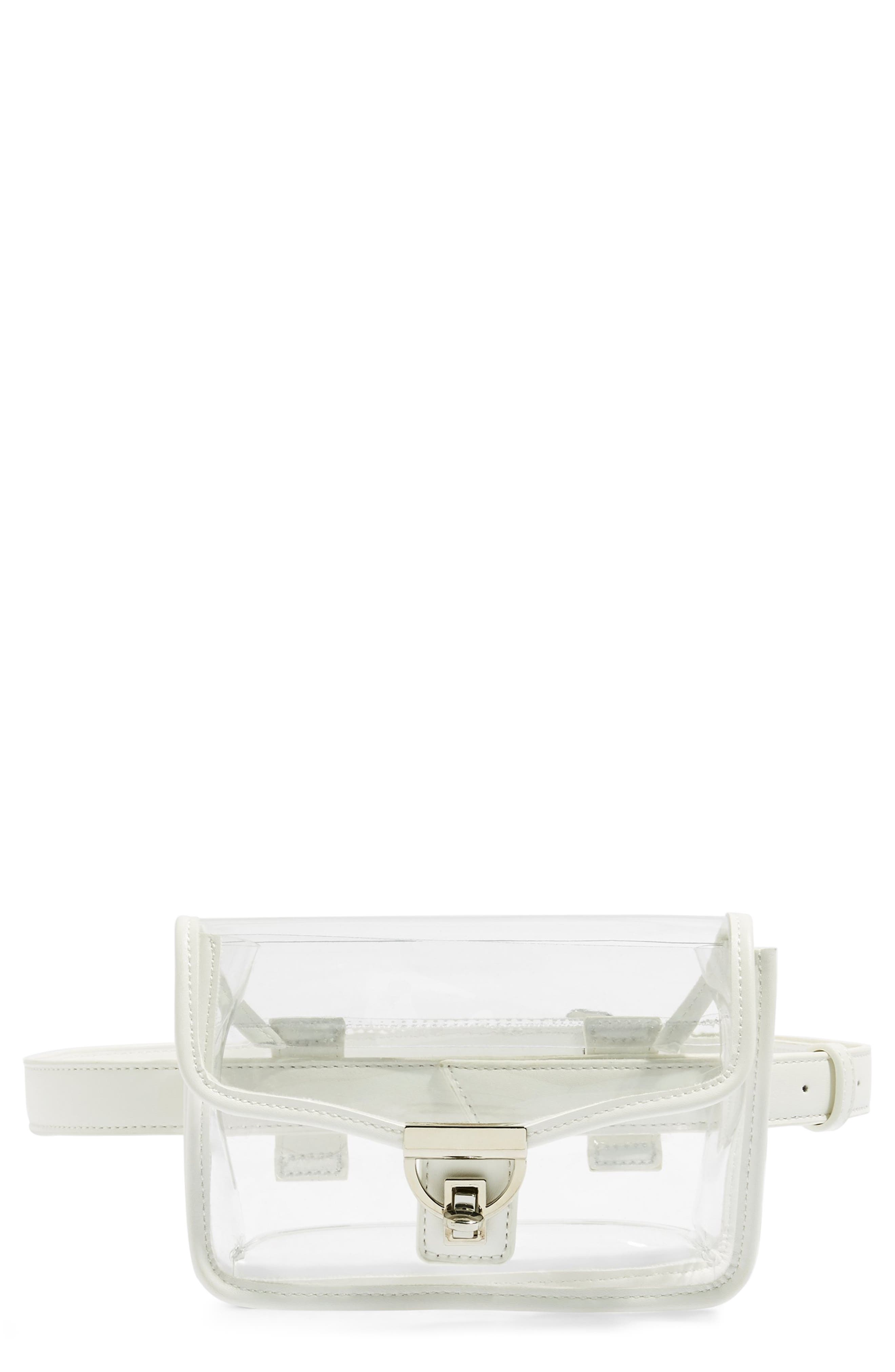 topshop transparent bag