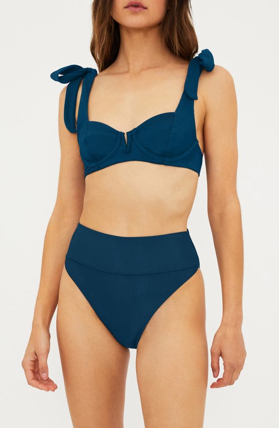 BEACH RIOT BEACH RIOT HIGHWAY HIGH WAIST BIKINI BOTTOMS