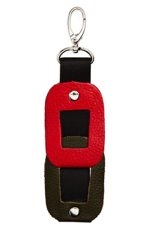 Tackle Leather Link Key Chain in Referee
