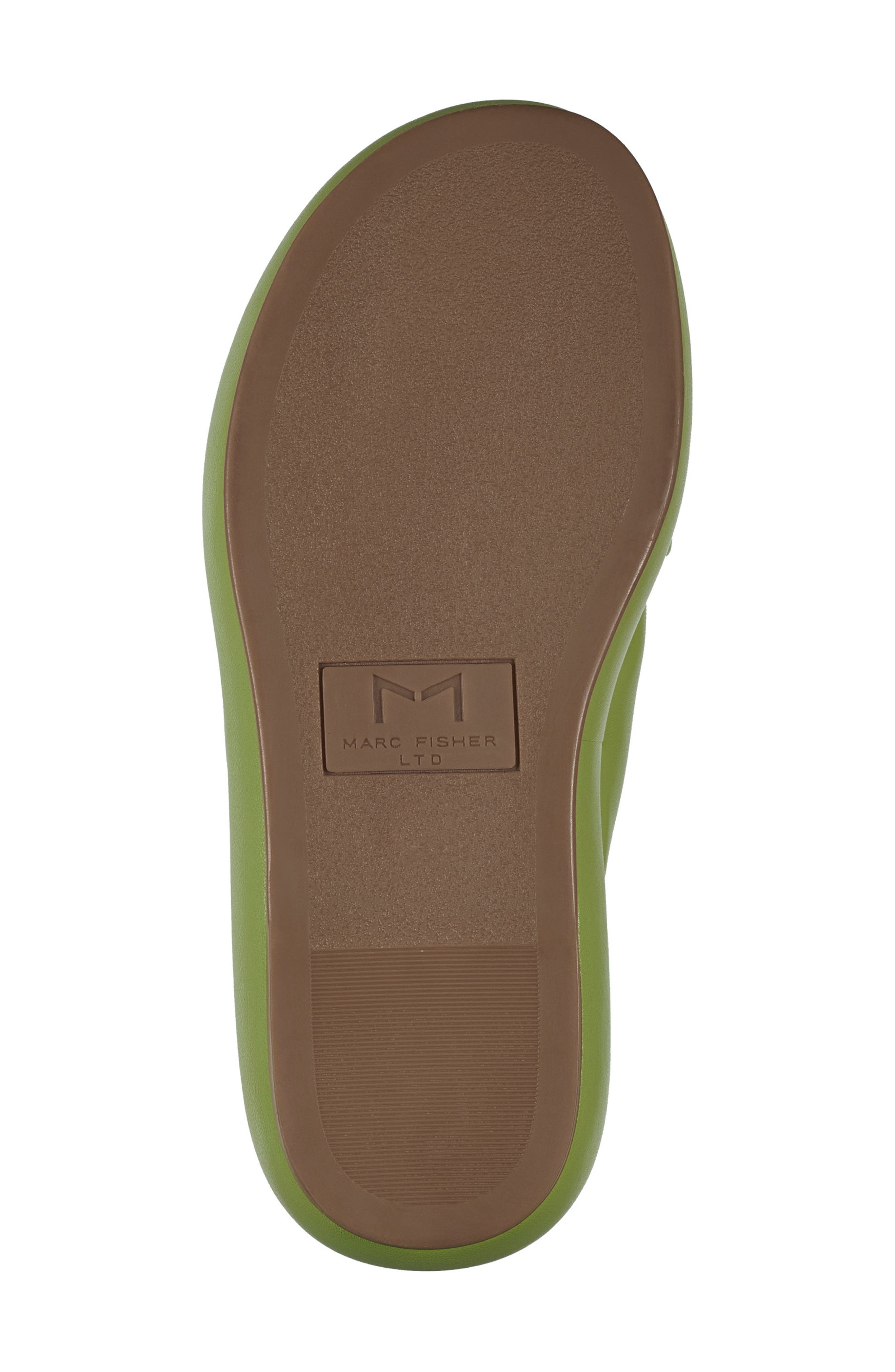 Marc Fisher Ltd Vayle Platform Sandal In Green