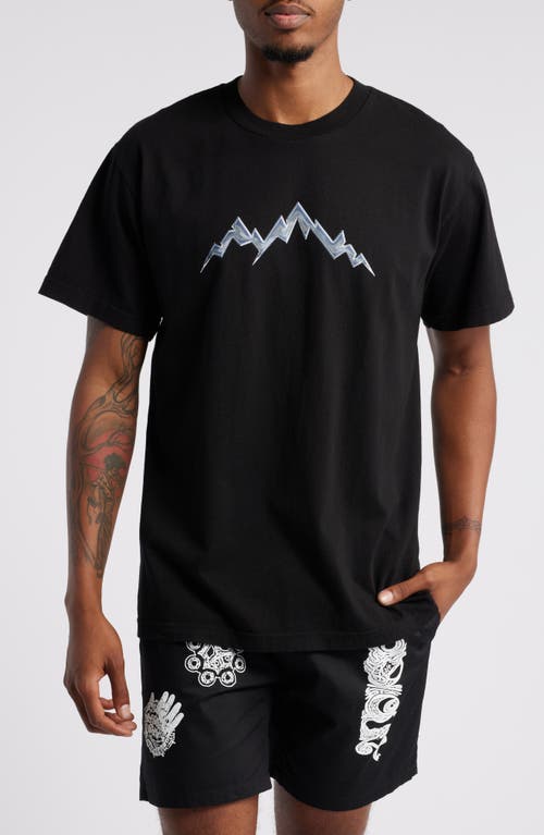 Shop Afield Out Alp Graphic T-shirt In Black