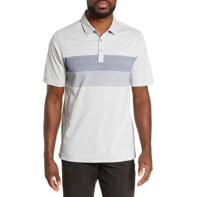 Travismathew The Pitt Regular Fit Performance Polo, Grey