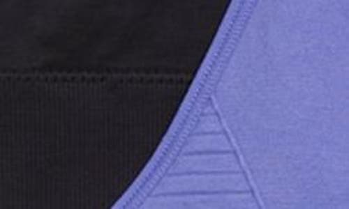 Marika Mary Jane 2-pack Sports Bras In Blue Iris/black