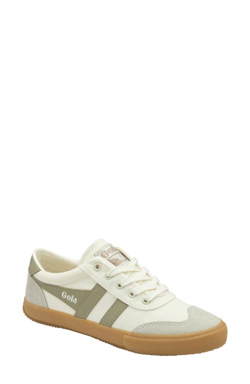 Badminton Sneaker in Off White/Feather Grey/Gum