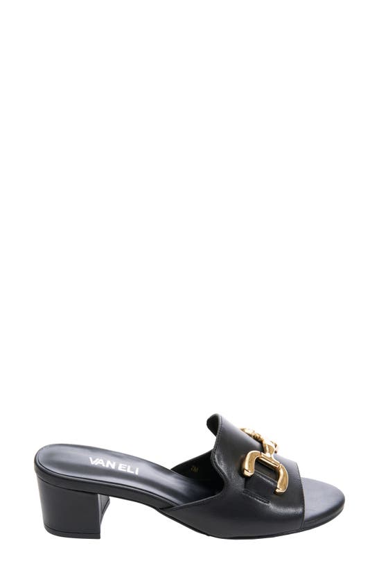 Vaneli Oksana Block Heel Sandal In Black