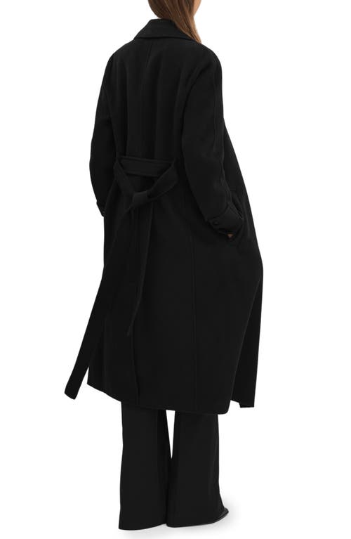 REISS REISS EMILIE BELTED WOOL BLEND COAT 