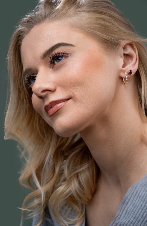 Bony Levy Color Stud Earrings In 14k Yellow Gold