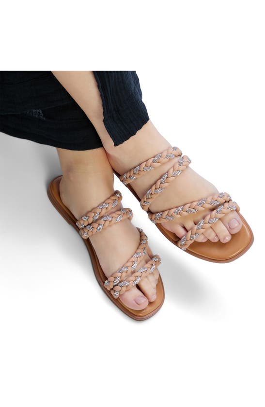 Shop Aldo Tritoney Slide Sandal In Medium Beige