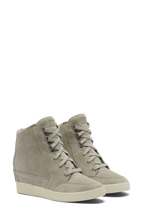 Shop Sorel Out N About Wedge Ii Shoe In Dove/quarry