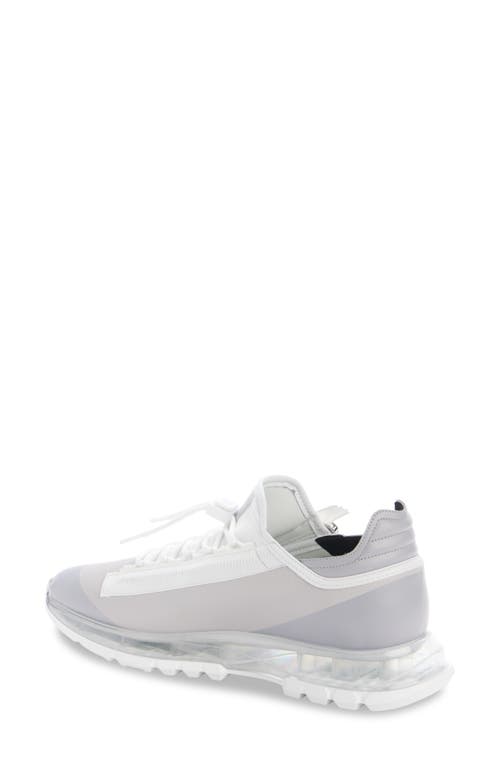 Shop Givenchy Spectre Zip Sneaker In White/silvery