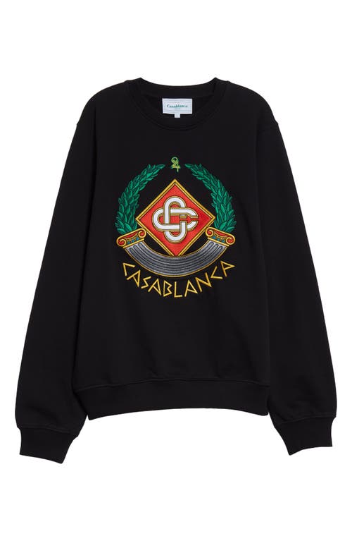 Shop Casablanca Casa Crest Sweatshirt