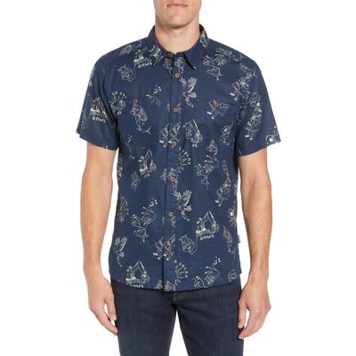 Patagonia Back Step Regular Fit Short Sleeve Shirt