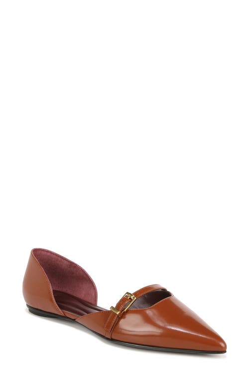 Holly d'Orsay Flat in Tobacco