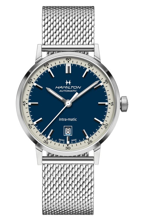 Hamilton American Classic Intra-Matic Automatic Mesh Strap Watch