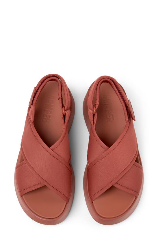 Shop Camper Tasha Sandal In Medium Red