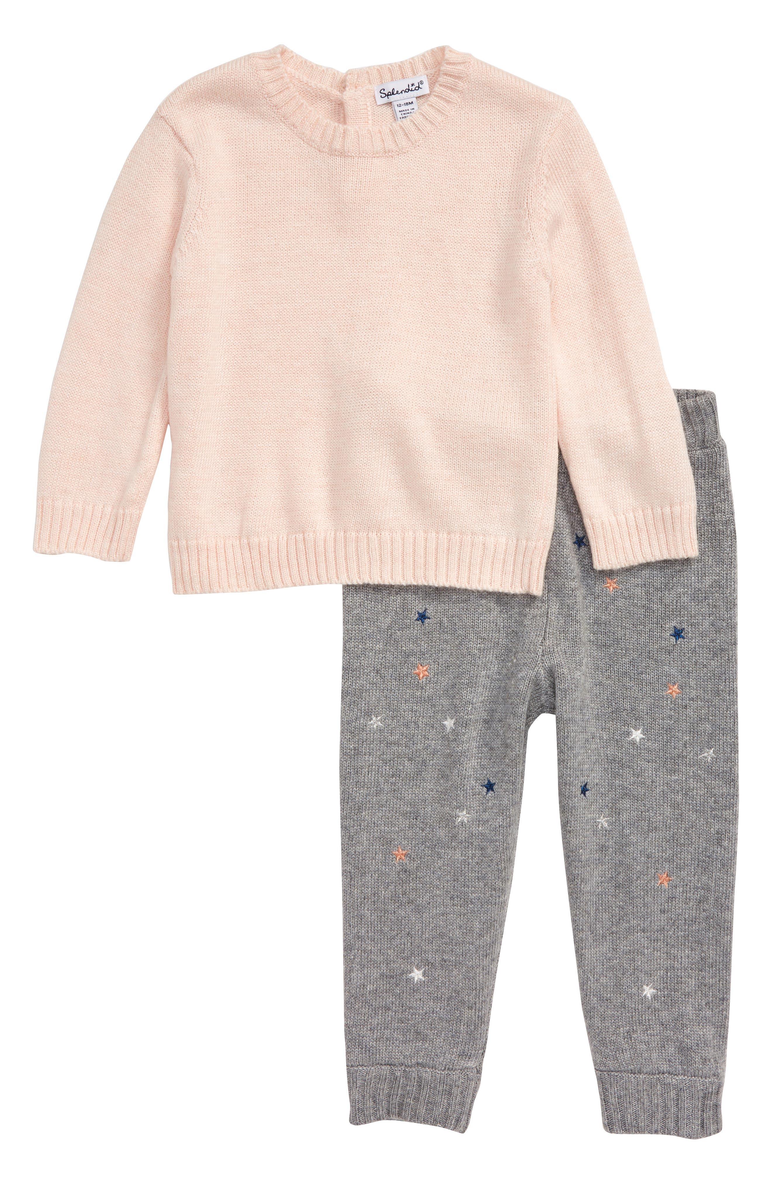 baby girl sweater and jogger set