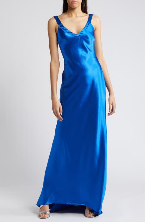 Satin Formal Dresses & Gowns for Young Adult Women