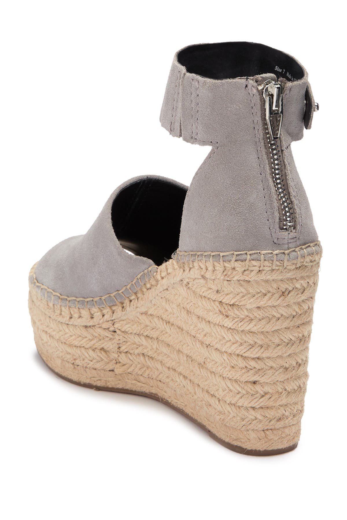 dolce vita straw espadrille wedge