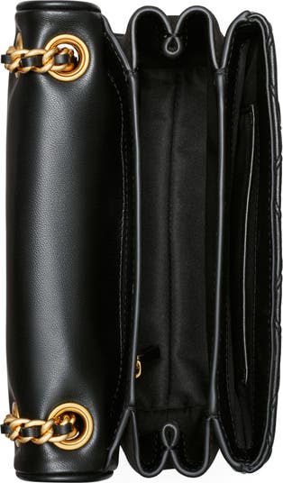 Tory Burch FLEMING SOFT STRAW SMALL CONVERT. Shoulder Bag  NATURAL/BlueWood/$458