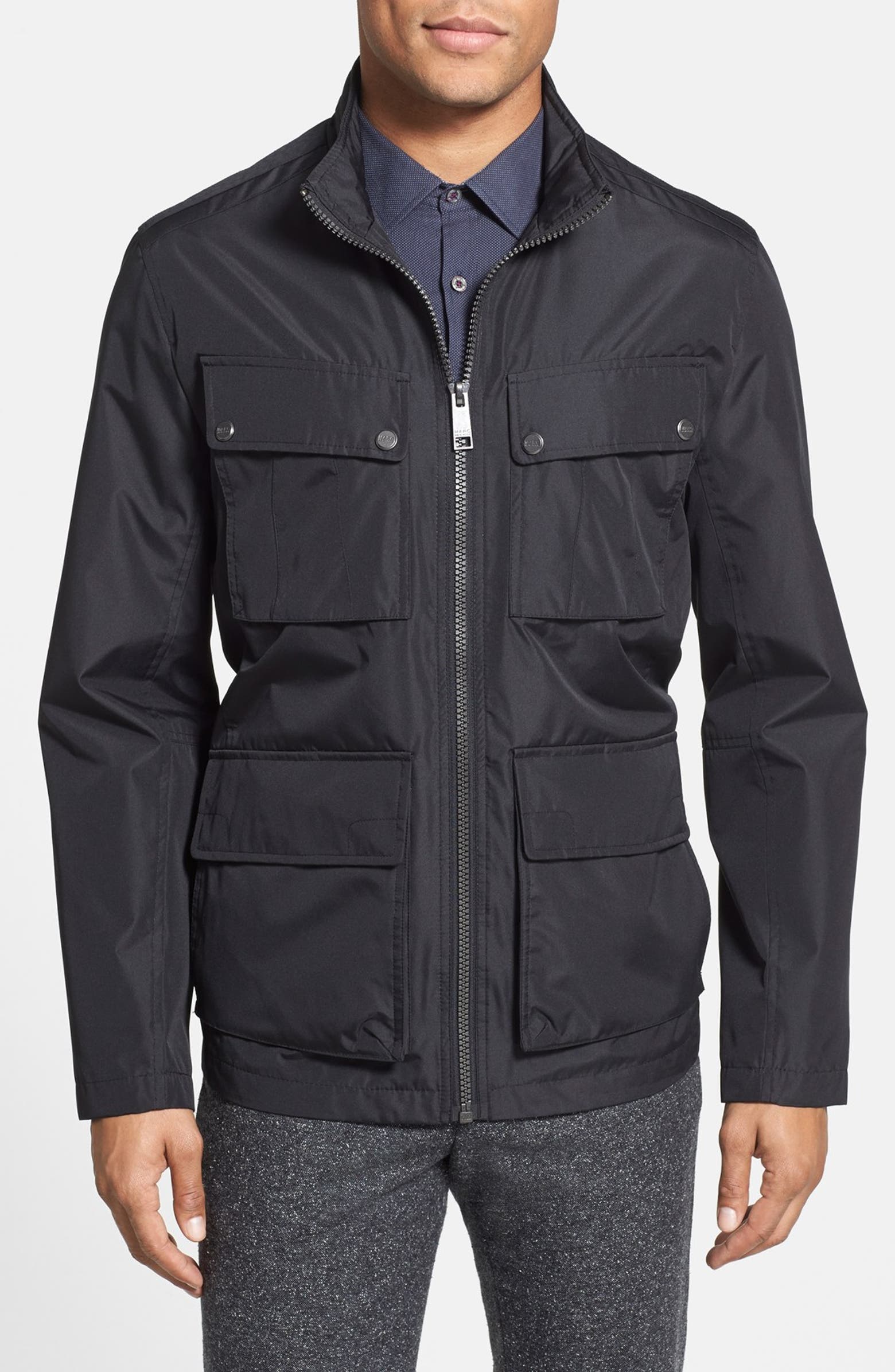 Marc New York by Andrew Marc 'Bobby' Water Resistant Military Jacket ...