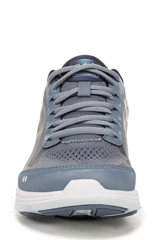 Ryka Rykä Devotion Plus 3 Sneaker In Flintstone Blue