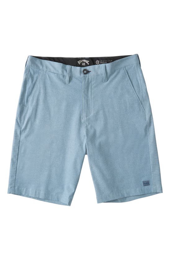 Billabong Kids' Crossfire Chino Shorts In Dusty Blue