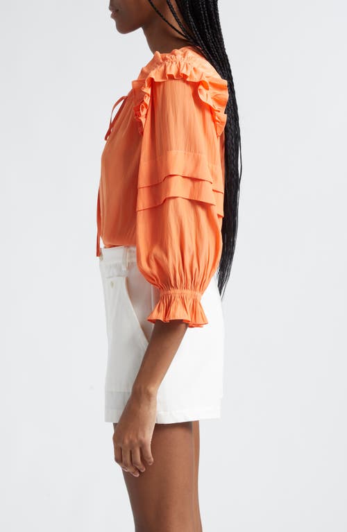 RAMY BROOK RAMY BROOK SAMIRA RUFFLE TOP 