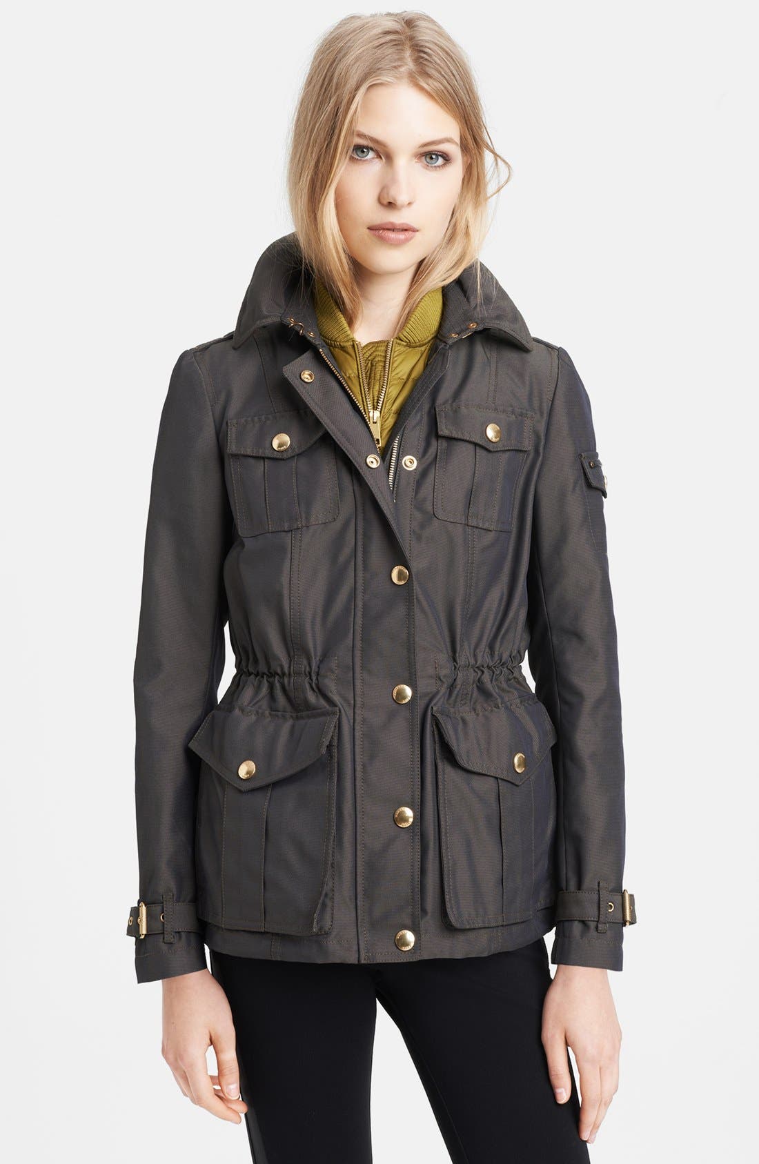 Burberry Brit 'Coopermore' Field Jacket with Down Vest Nordstrom