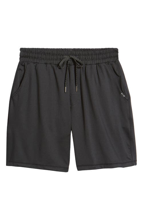 Barbell Apparel Men's Recover Drawstring Shorts in Black