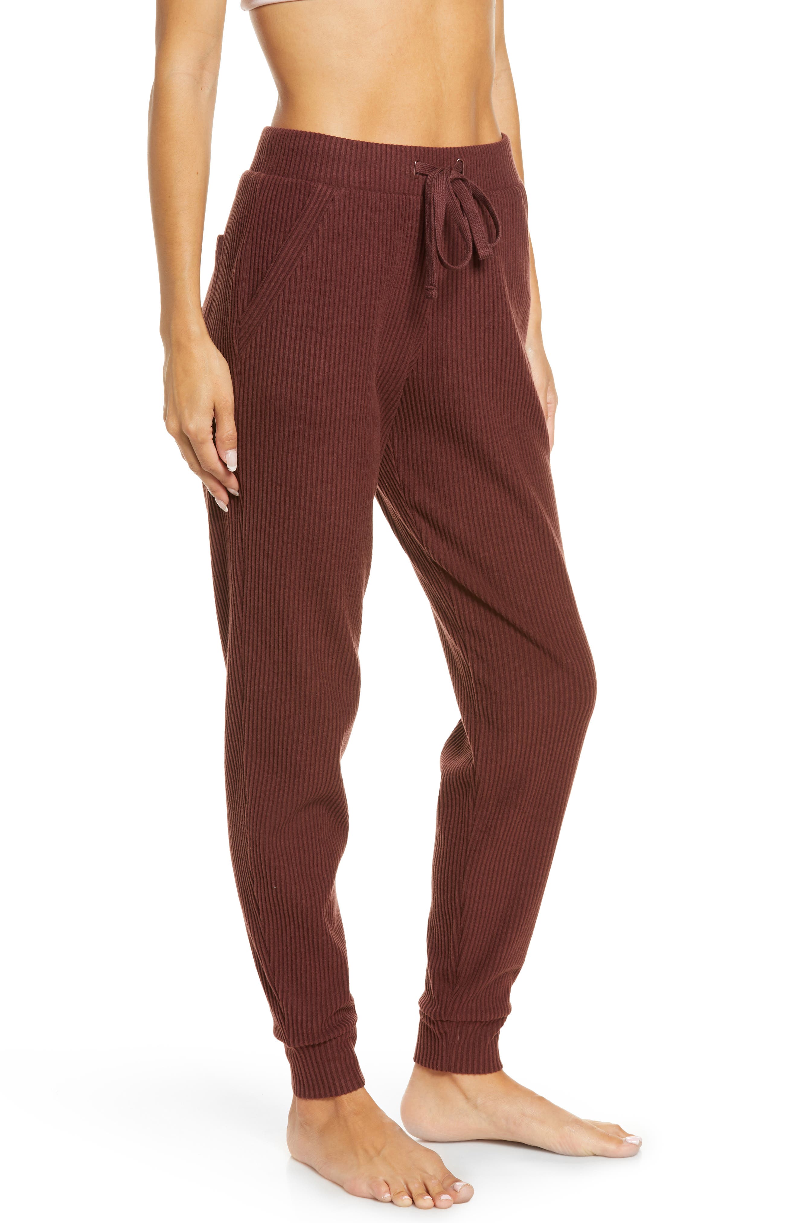 Alo Muse Ribbed High Waist Sweatpants 