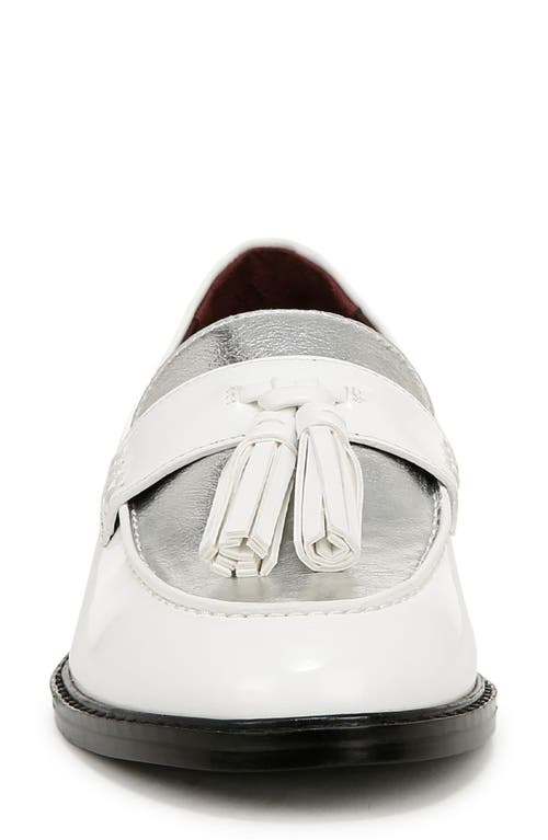 Shop Franco Sarto Carolyn Tassel Loafer In White