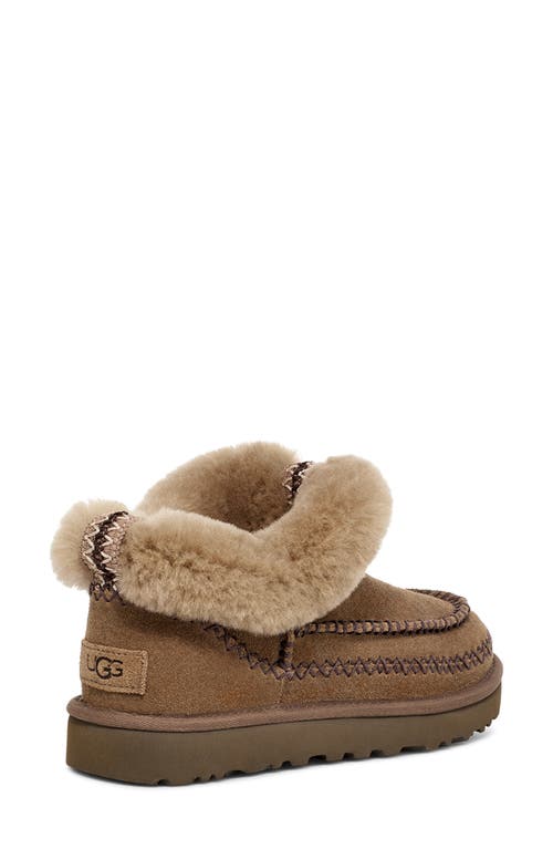 Shop Ugg(r) Classic Ultra Mini Alpine Bootie In Hickory