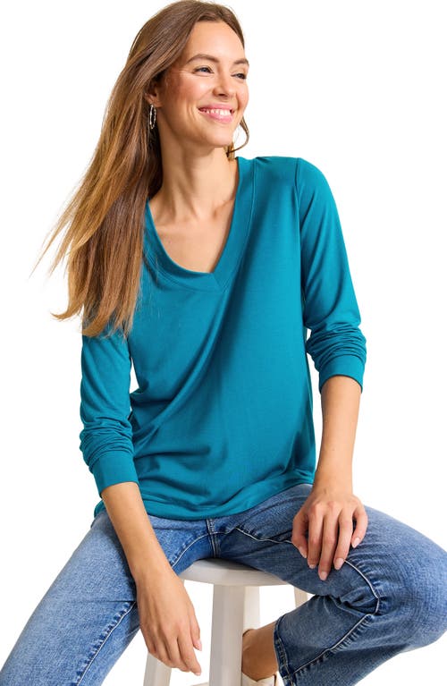 Tommy Bahama Kauai Long Sleeve T-shirt In Academy