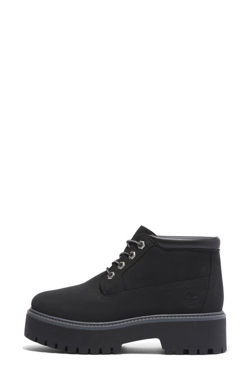 Timberland Stone Streeth 6 Inch Boots In Jet Black