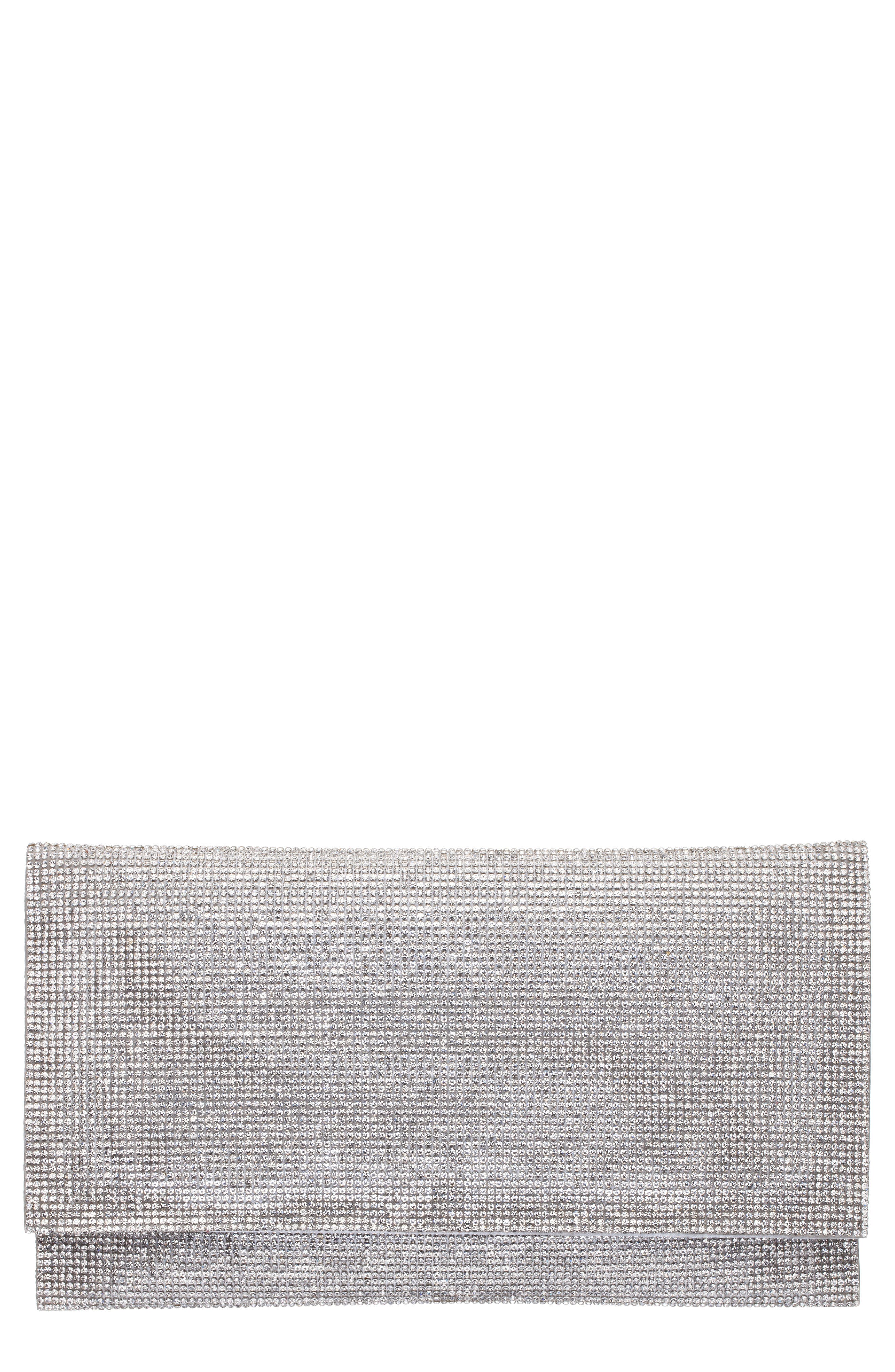 nordstrom silver clutch