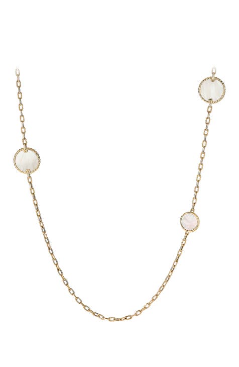 yellow onyx station necklace | Nordstrom