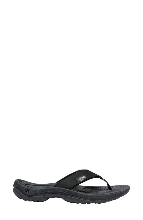 Keen Kona Flip Flop In Black/ Vapor