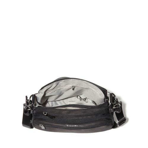 Baggallini Marais Crossbody Bag In Black Twill