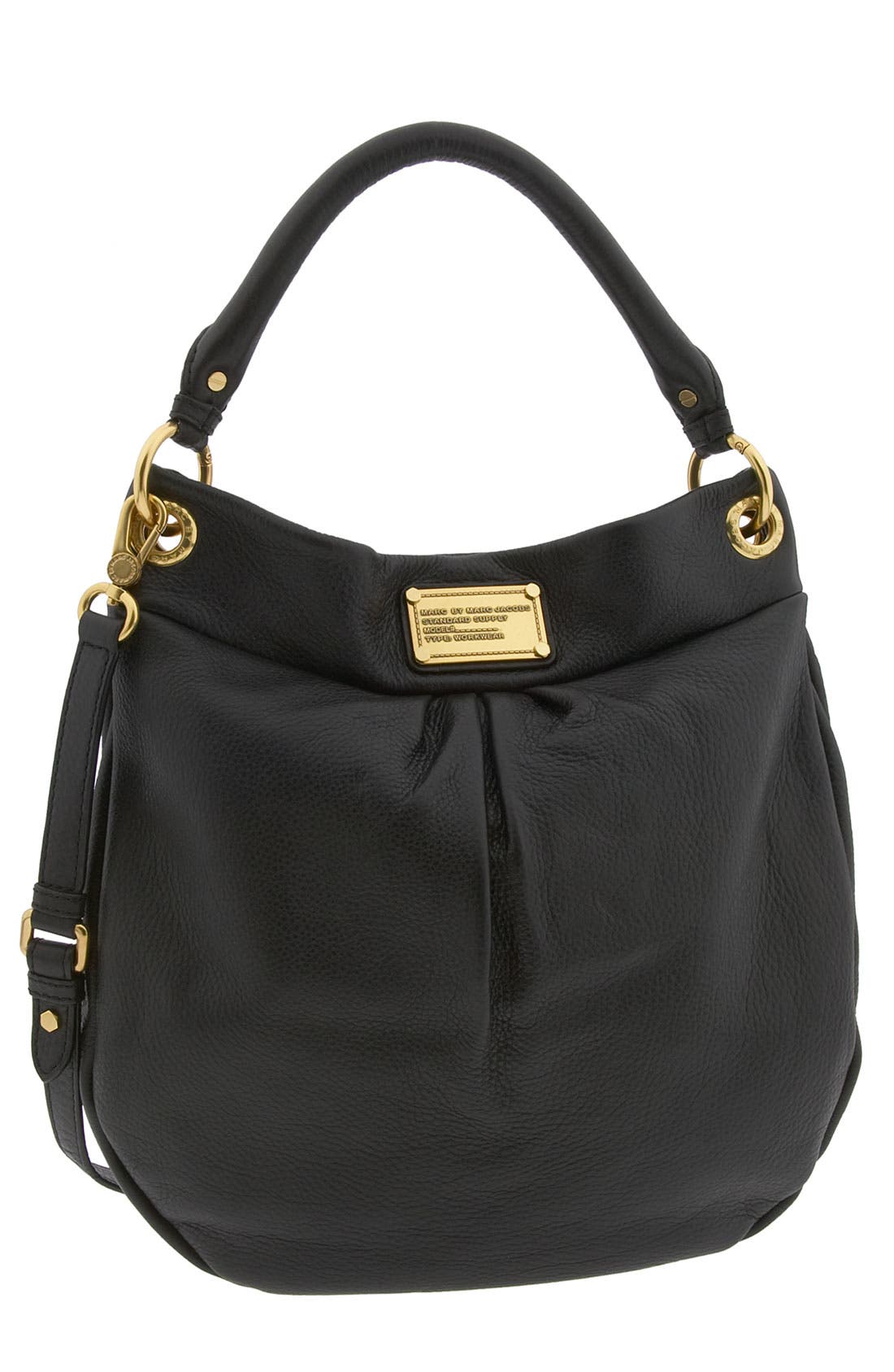 marc jacobs hobo bag black