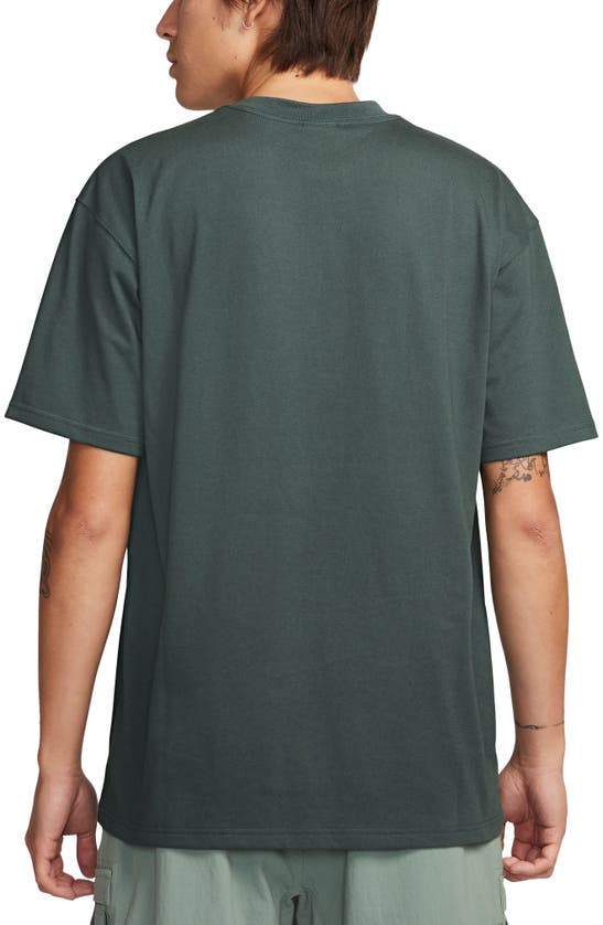 Shop Nike Acg Performance T-shirt In Vintage Green