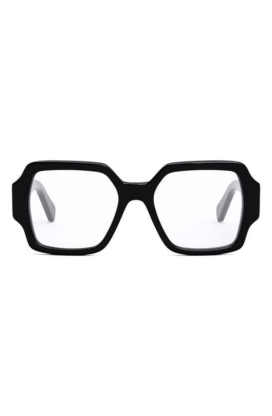 CELINE CELINE TRIOMPHE 52MM SQUARE READING GLASSES