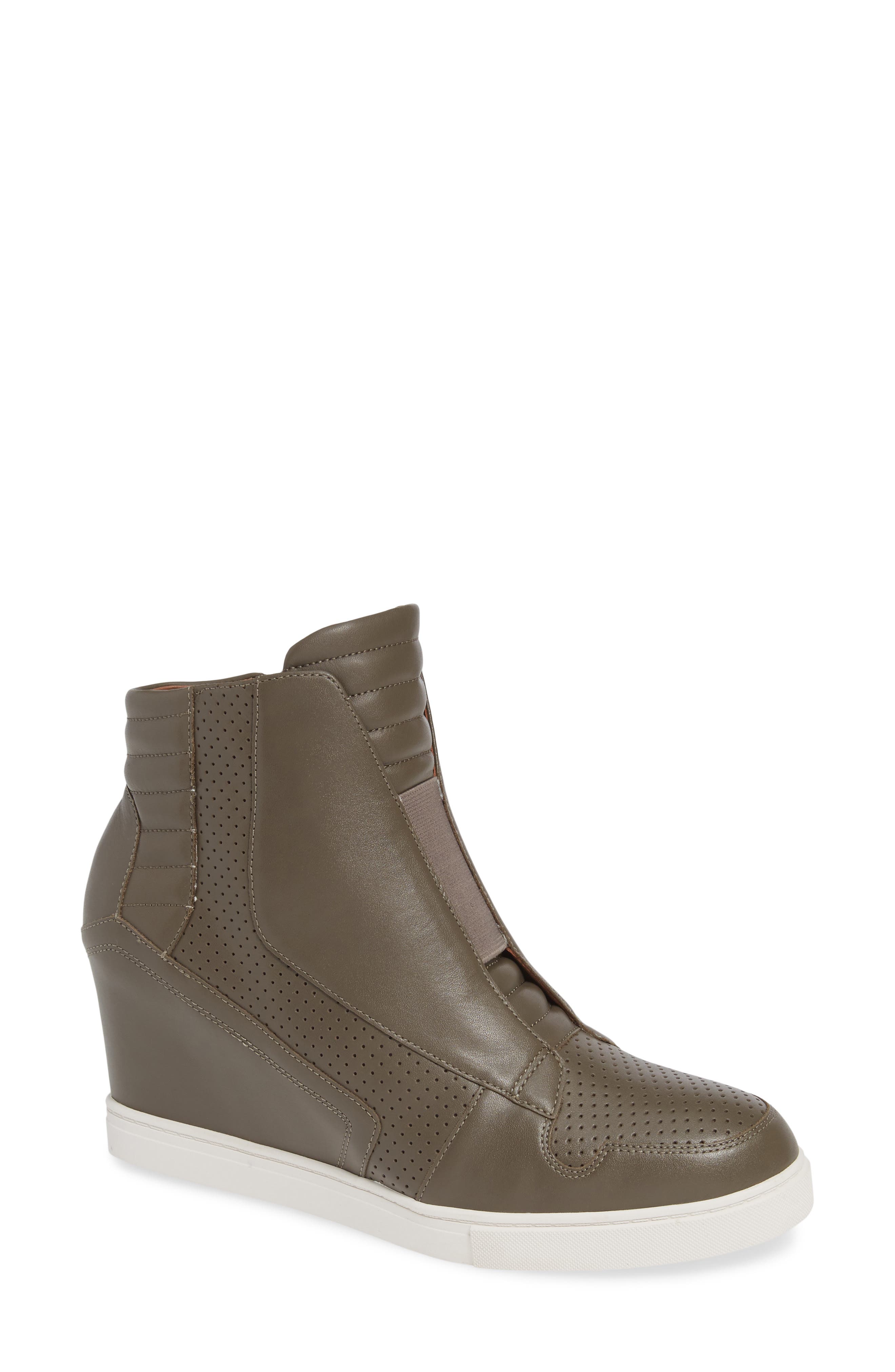Linea Paolo Filipa Wedge Sneaker, Grey